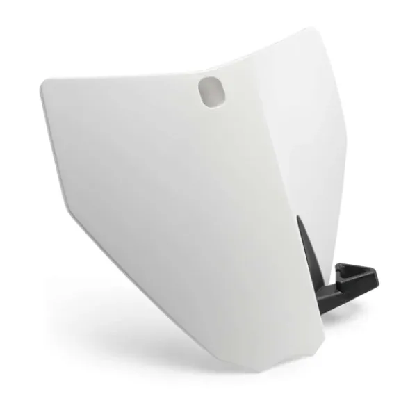 Startnummerntafel Husqvarna Weiss